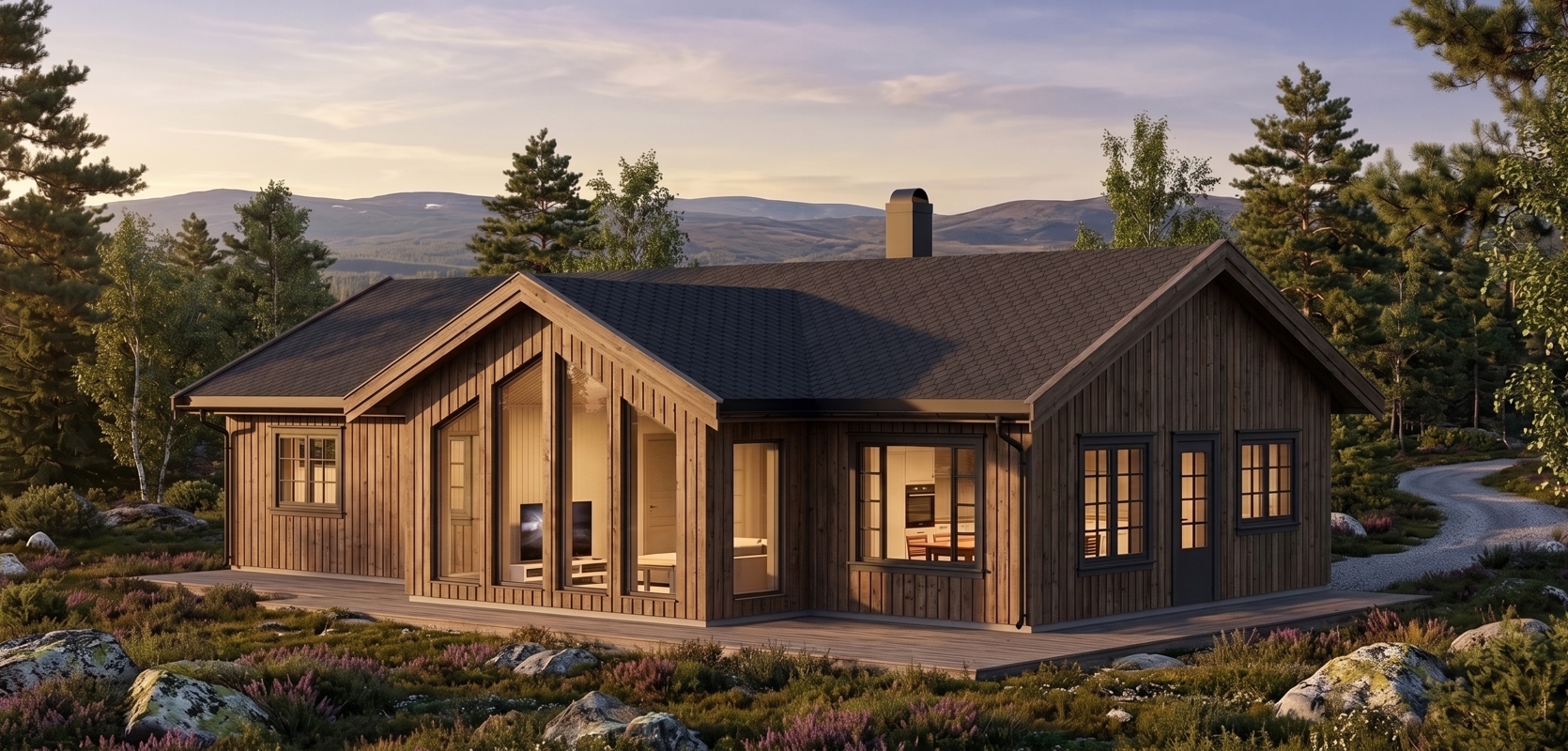 Hummelfjell i bindingsverk