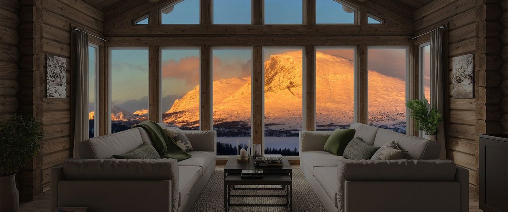 Til salgs! Prosjektert hytte på eksklusiv tomt i Hemsedal
