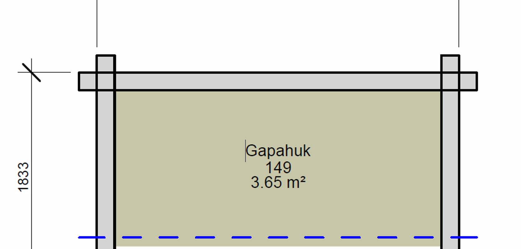 LY 5 gapahuk - økonomimodell