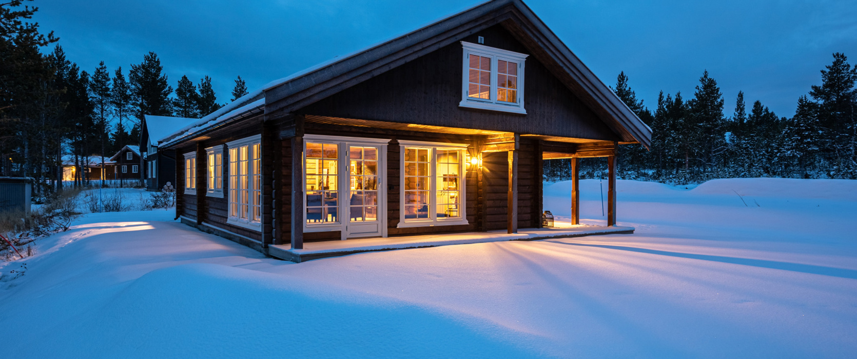 Til salgs! Nyoppført hytte på solrik tomt på Røros